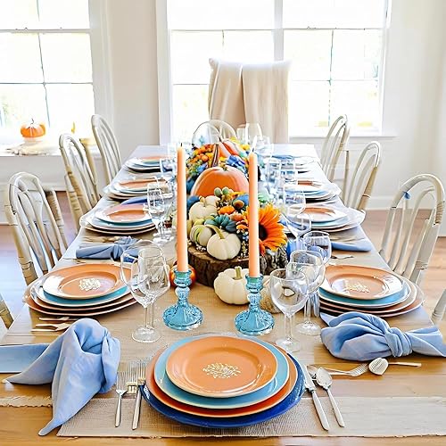 Miniatura 7 de Portavelas de cristal, candelabros cónicos a rayas, juego de 6 candelabros para centros de mesa, decoración del hogar, bodas, festivales y fiestas