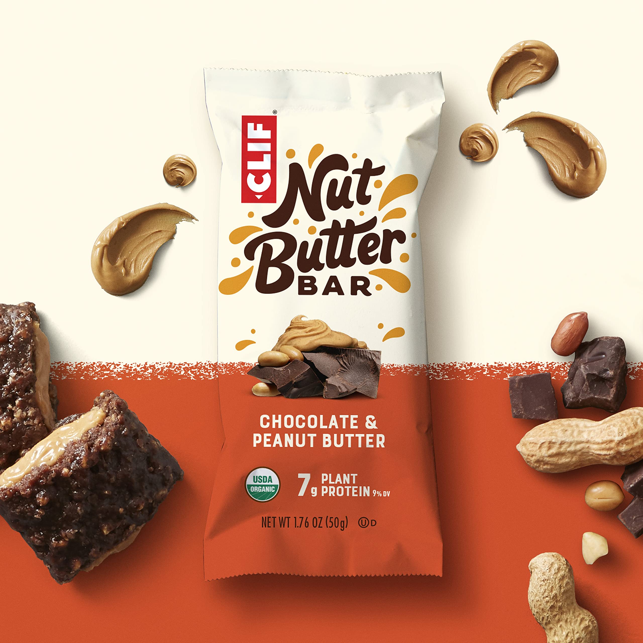 CLIF Bar Nut Butter Bar Barritas Mixpack (12 x 50 g)