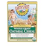 Organic Whole Grain Oatmeal Cereal, 8 Ounce