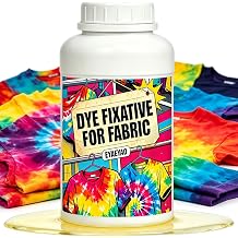 Dye Fixative for Fabric, 16 oz - Professional Color Sealer for Tie Dye & Crafts, Prevents Color Bleeding & Fading, Keeps Vibrant Colors Wash After Wash, Ideal for Cotton & Fabrics 16 oz