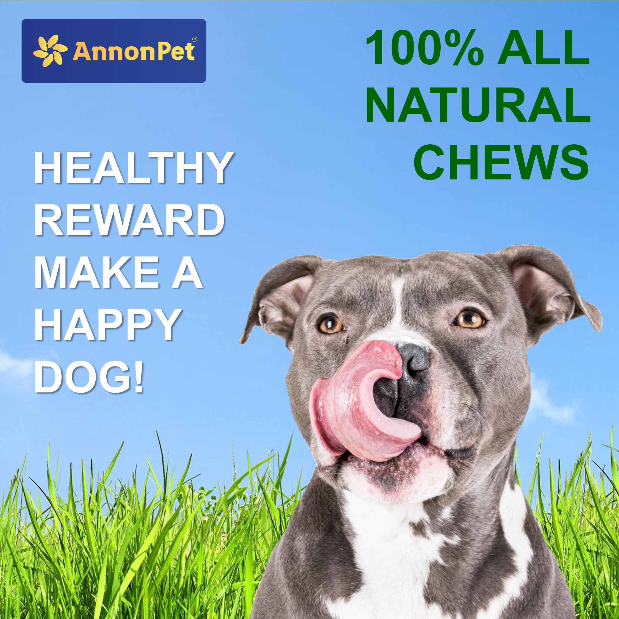 Piel de cabeza de vacuno seca 500 g – Snack natural de larga duración para perros adultos – Masticativos naturales para limpieza dental y fortalecimiento de los músculos masticadores