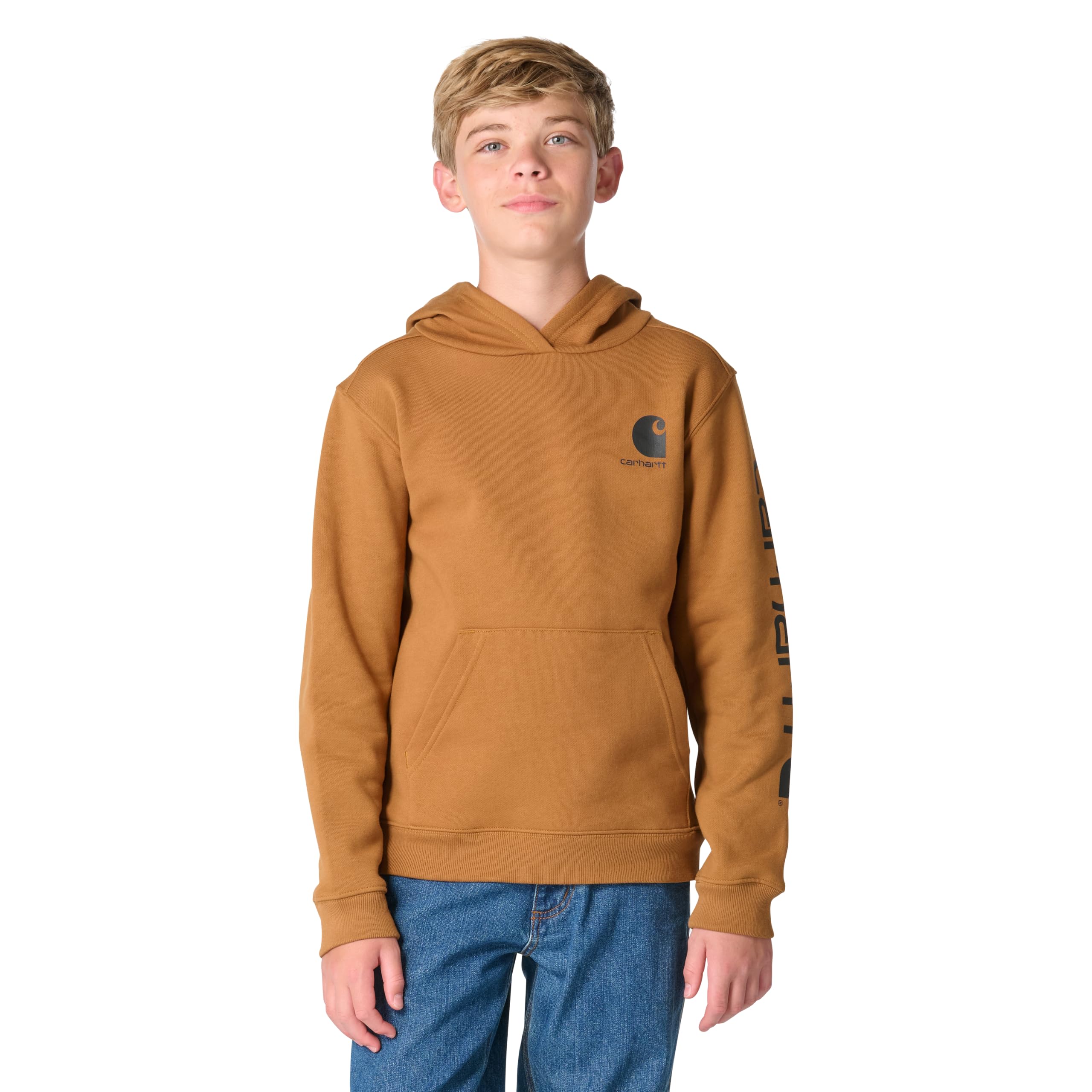 Boys Long Sleeve Hooded Sweatshirt