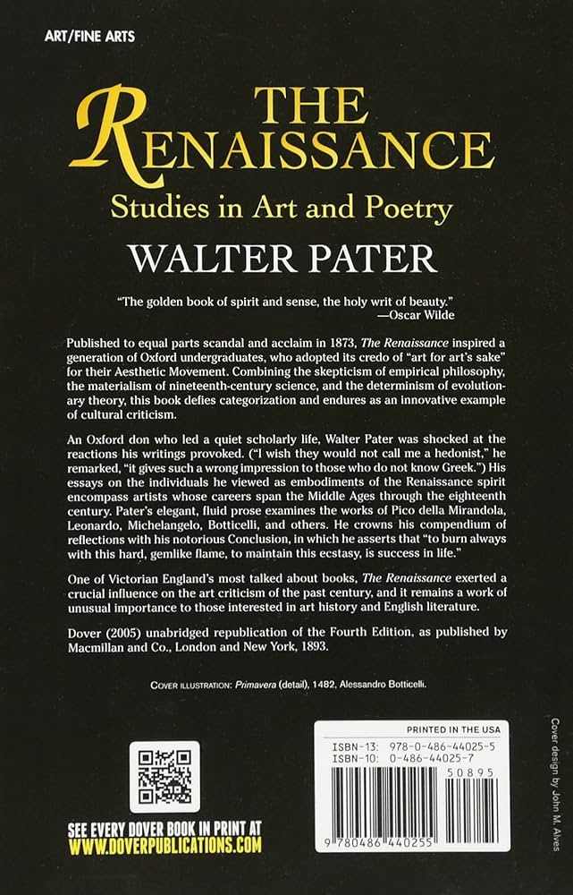 最終値　洋書 The Works of Walter Pater Amazon.com: The Work of Walter Pater, The Renaissance
