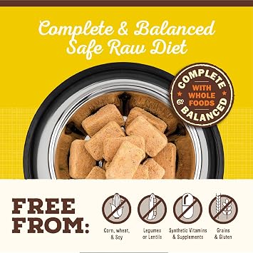 Primal Freeze Dried Raw Dog Food Nuggets, Rabbit, 14 oz | Complete & Balanced Nutrition, Meal, Topper or Treat, Grain-Free, High Protein, No Synthetic Vitamins & Minerals