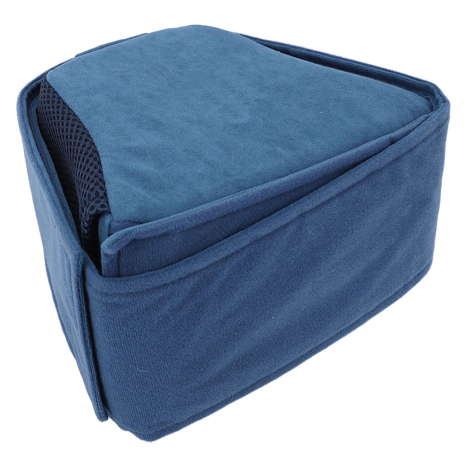 Dioche Separador de Rodillas con Cuña, Almohada Separadora de Rodillas con Cuña, Cojín Separador de Piernas de Gel con Correa para Máxima Comodidad y Soporte