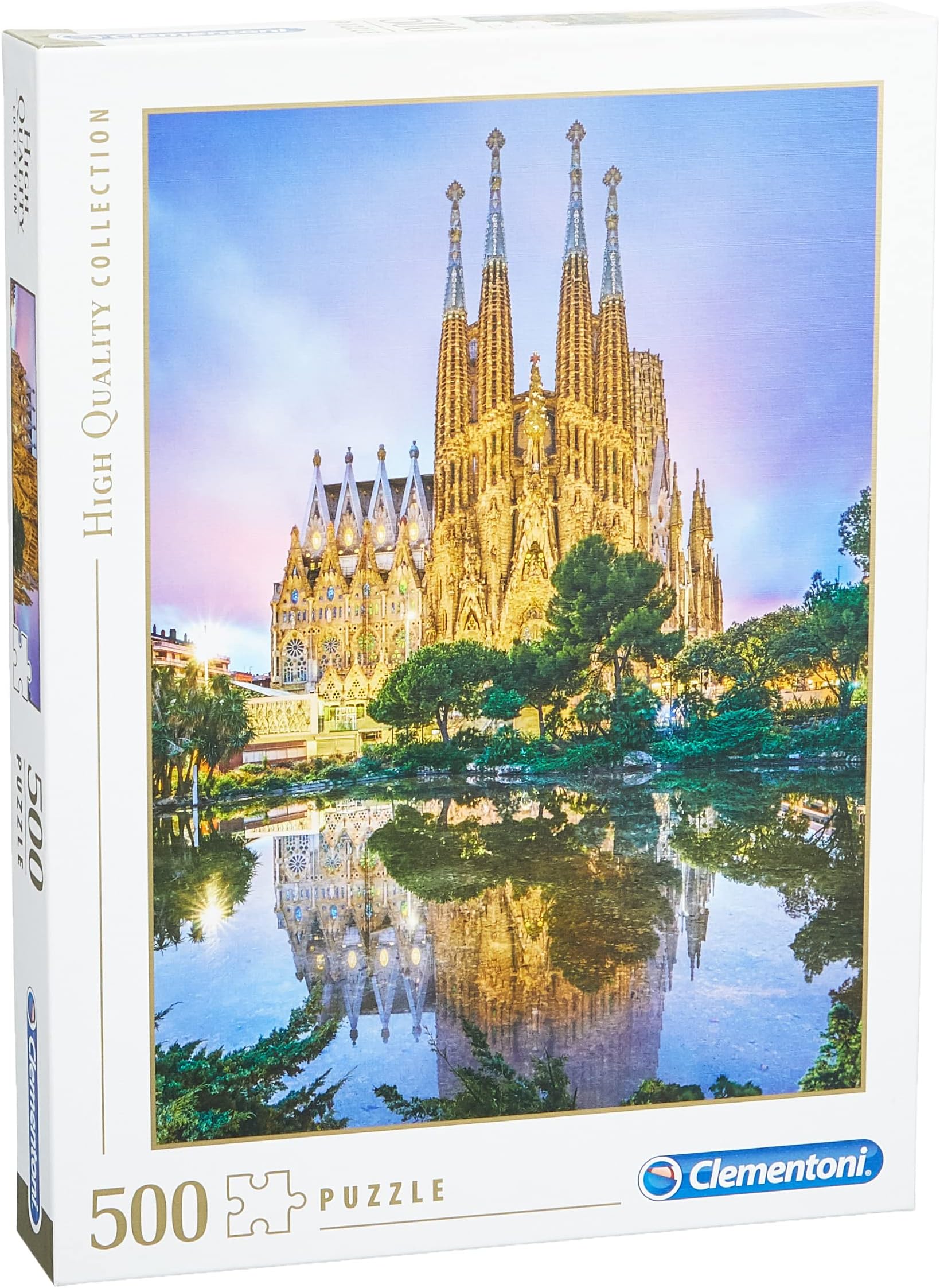 Clementoni35062 - Collection Puzzle for Children and Adults-Barcelona-500 Pieces