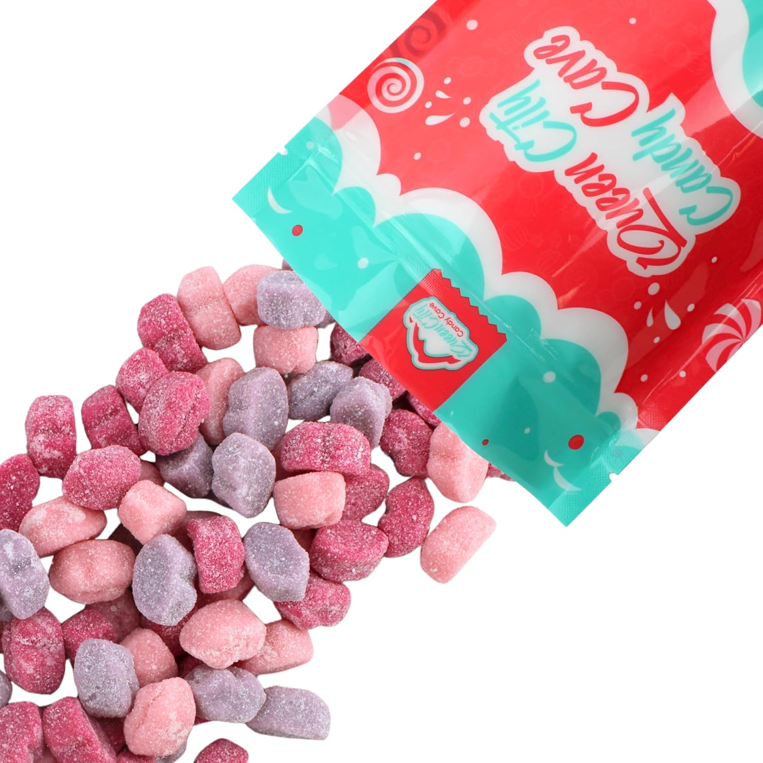Cupid's Sour Smooches - Gummy Sugar Lips - Pucker Up Sour Candy Lips - Cherry, Grape, and Strawberry Flavored Sours Lip Valentine's Day Candy (3 Pound)