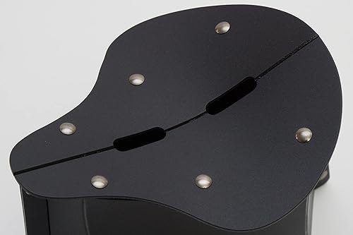 Miniatura 8 de IPPINKA Banco plegable de meditación (Seiza), portátil y ligero, 5.3 pulgadas, 6.35 oz, negro