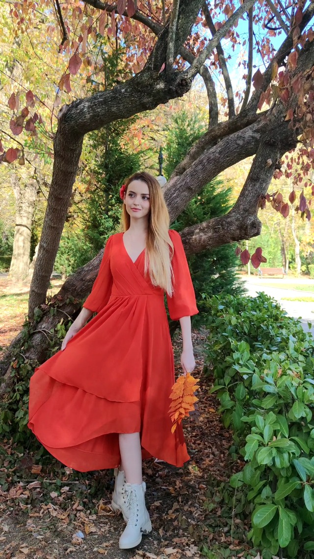Ever Pretty Vestiti Da Cerimonia Vestito Donna Elegante Ever-Pretty - Senza Maniche, Midi, Scollo V, Cerimonia EG55159 Vestito Cerimonia Senza Maniche Midi Scollo V Ever-pretty - 8