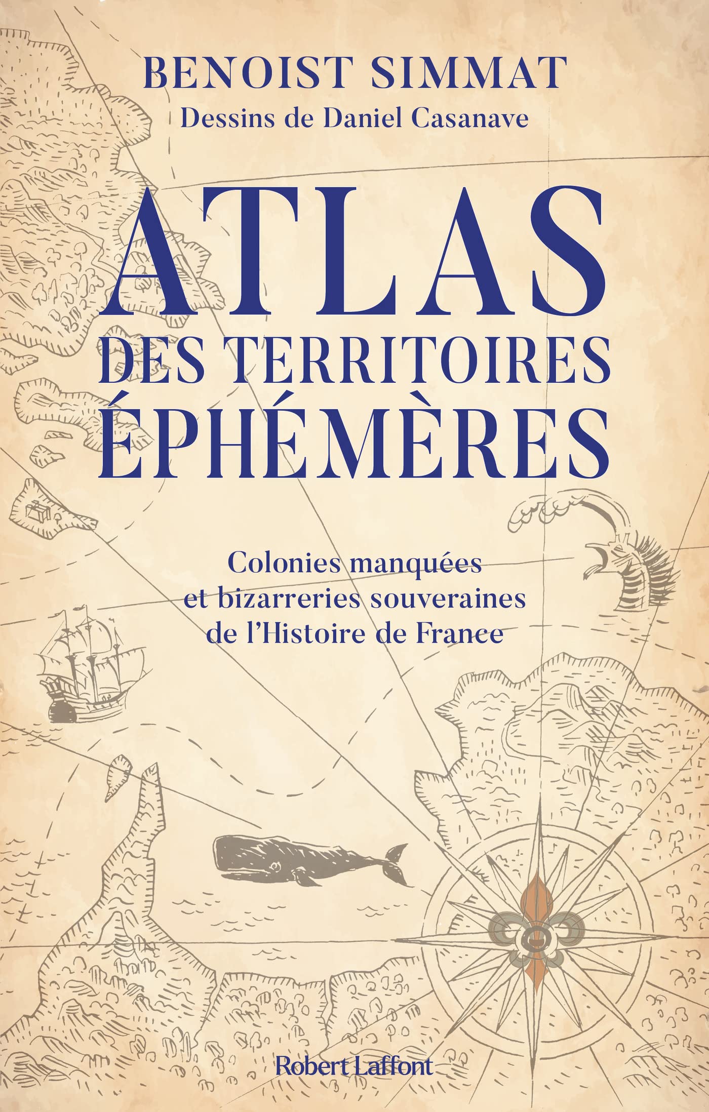 Atlas des territoires éphémères, le beau livre d'histoire de France pour vos moments de lecture
