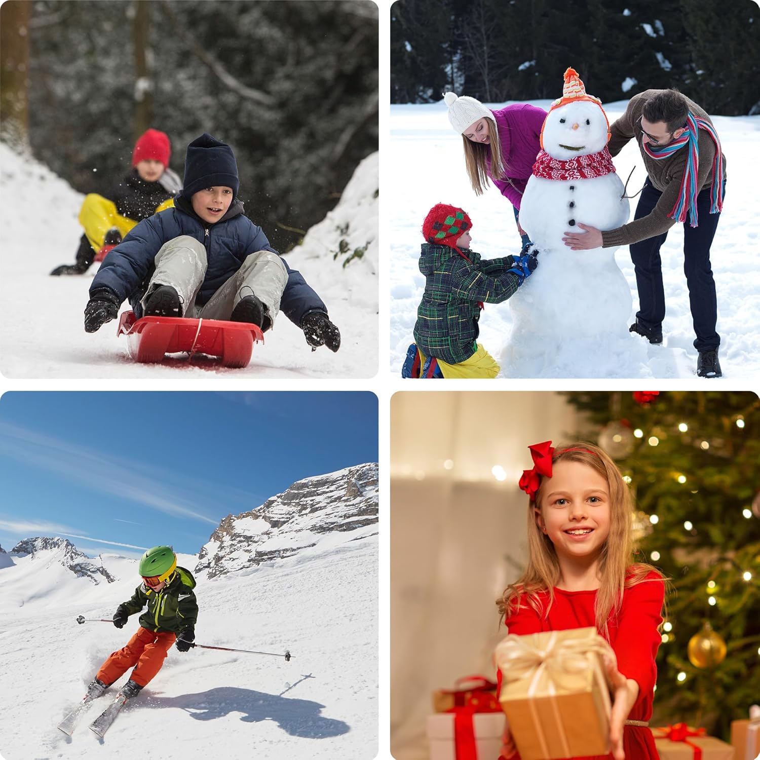 24 Pack Kids Knit Beanies Bulk, Toddler Winter Hat Wholesale Warm Cuffed Caps for Boys Girls - Image 7