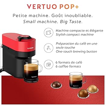 Amazon.com: Nespresso Vertuo Pop+ Coffee and Espresso Maker