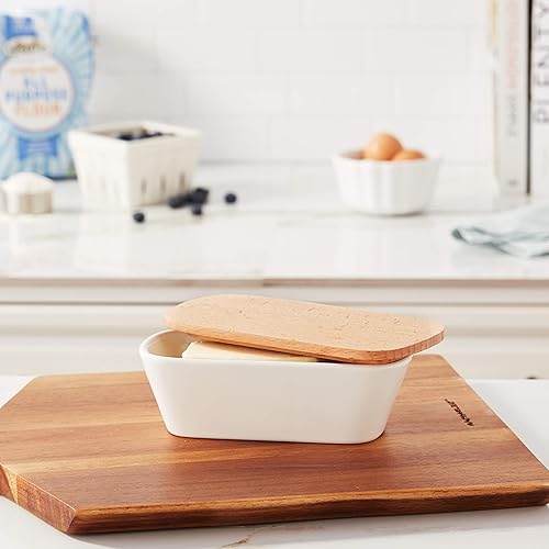 Miniatura 2 de Talisman Designs - Mantequillera blanca