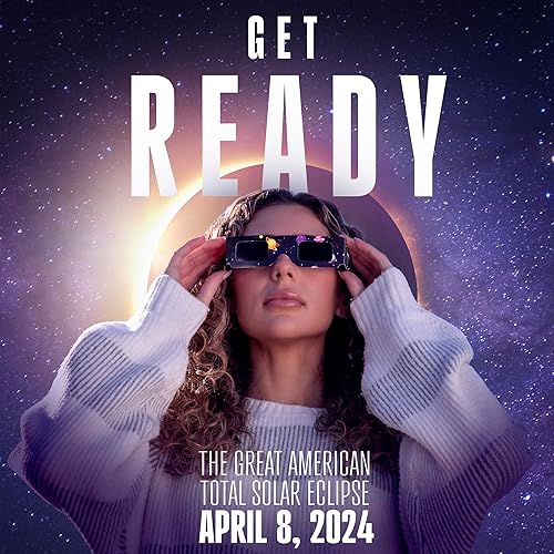 Miniatura 3 de Eclipsee Gafas de eclipse solar (paquete de 6) con certificación CE e ISO para visión solar directa aprobadas en 2024