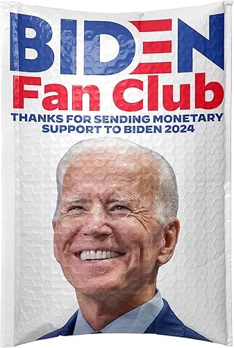 Paquete de broma Joe Biden Fan Club gran regalo para el día del padre, bromas y bromas hilarantes