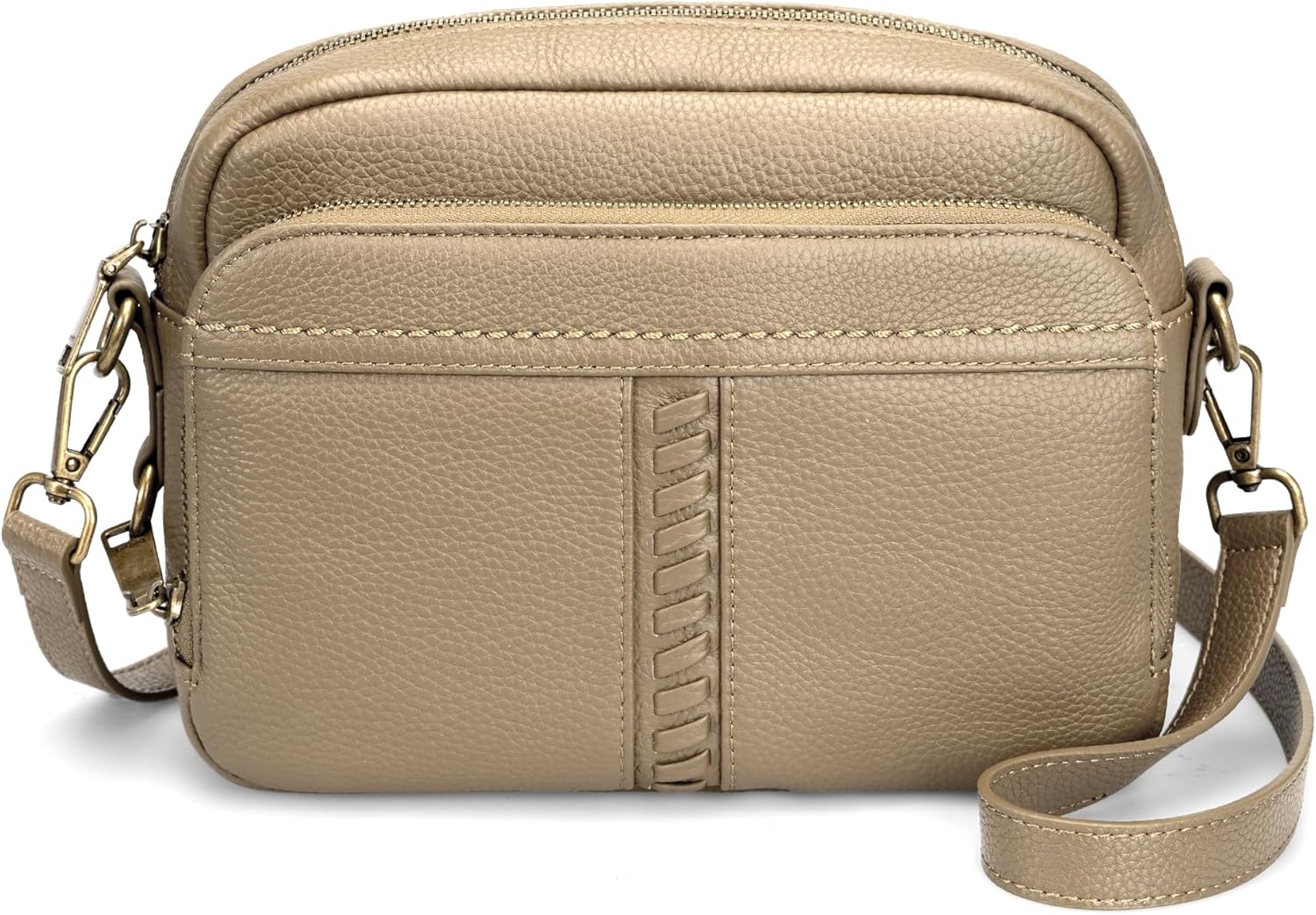 befen Genuine Leather Crossbody Bag for Women Anti Theft Purse and Hangbags with Built in RFID Wallet - Image 9