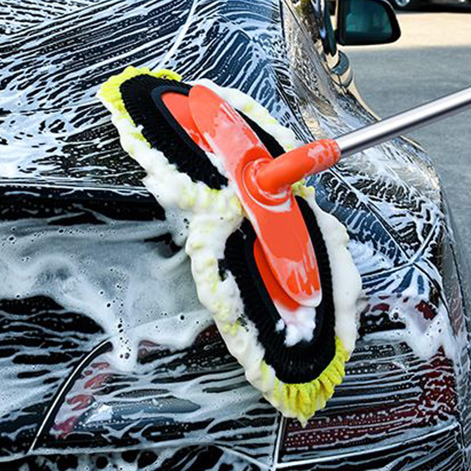 Waschbürsten für die Autowäsche und Fahrzeugpflege Ausziehbar verstellbar