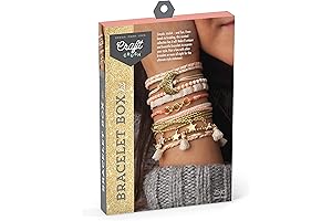Gold Craft Crush Bracelet Making Kit for Teens