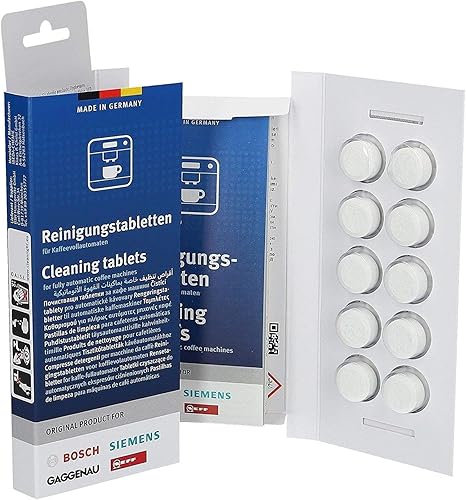 Tabletas de limpieza Bosch 311769 311970 para la máquina de café