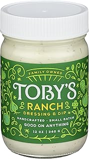 Tobys, Dressing Dip Ranch, 12 Ounce