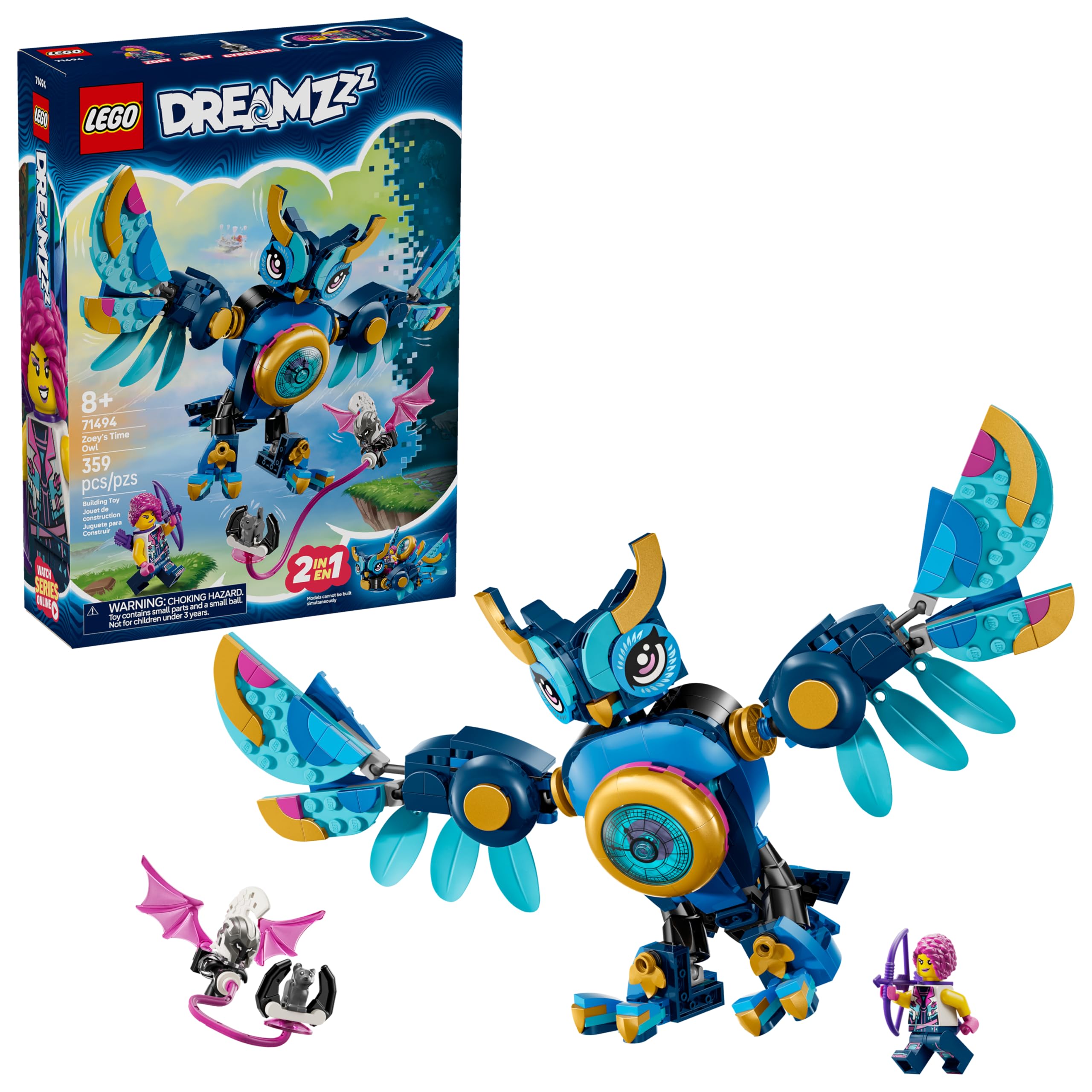 LEGO DREAMZzz Coruja do Tempo da Zoey 71494 | Amazon.com.br