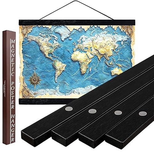 DACRI HOME 32" Wide Magnetic Poster Hanger Frame - 32x24