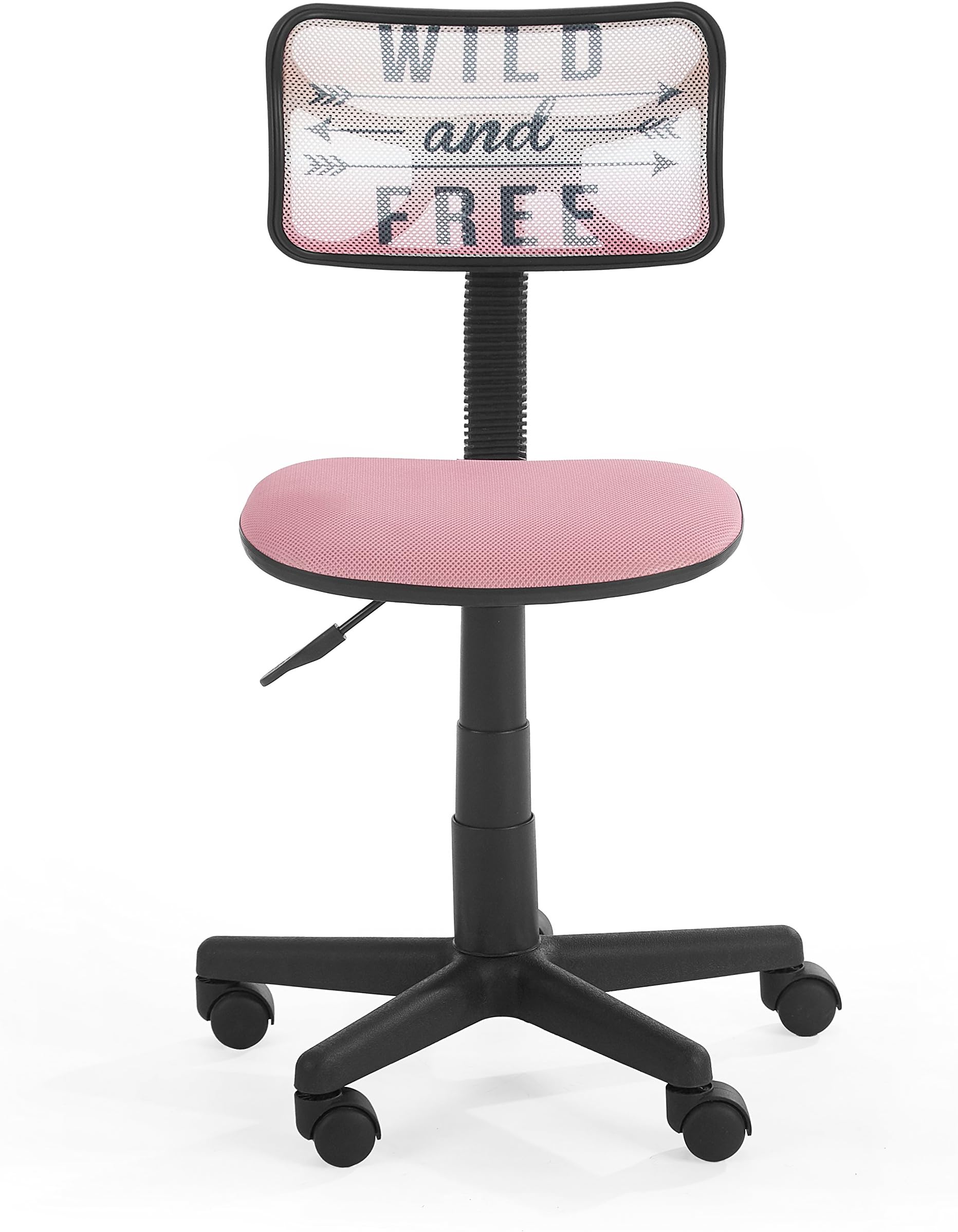 Urban Lifestyle Printed Swivel Mesh Chair, Wild and Free