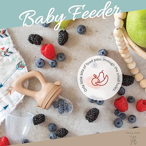 Miniatura 2 de Alimentador de frutas para bebés de This & That - Marrón