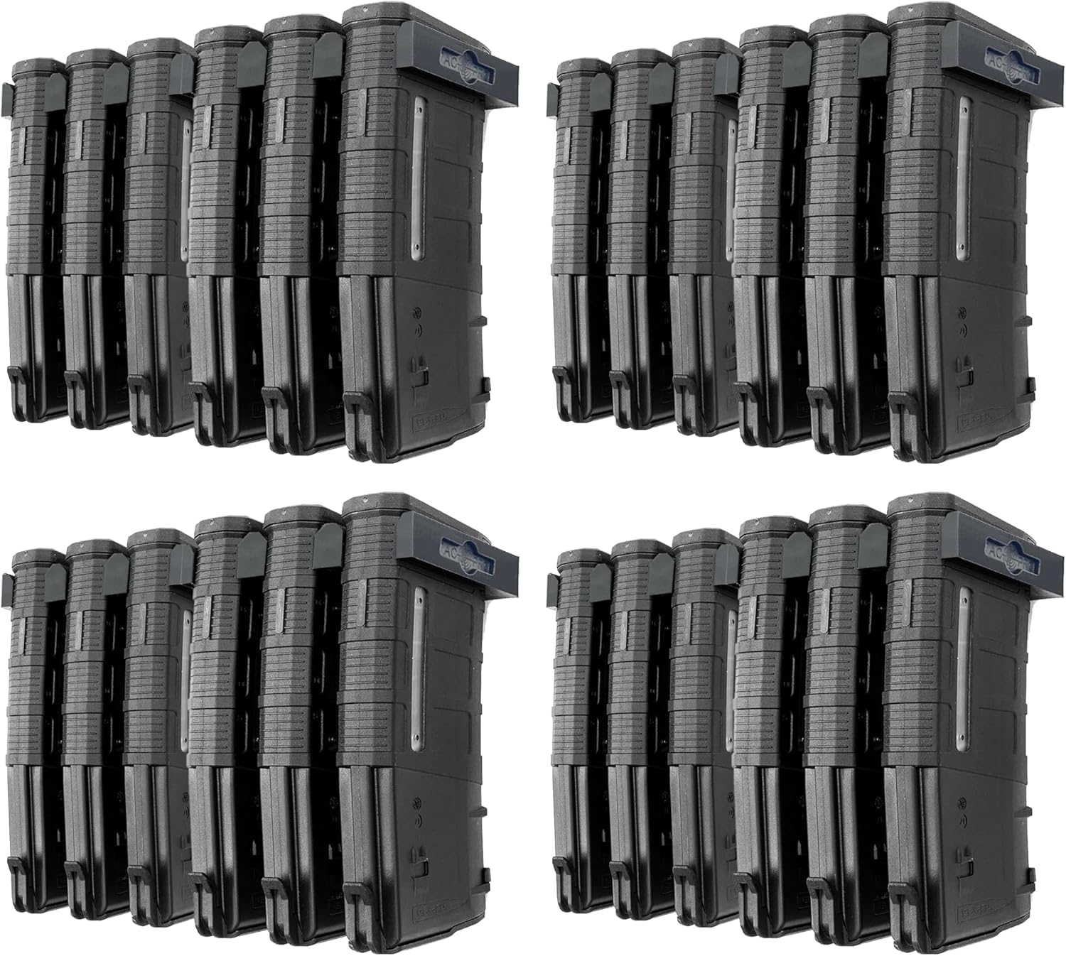 AR-15 PMAG Wall Mount | Magazine Display | Wall Storage Organization System | Unique Low Profile Design | Gun Safe Wall Garage | Gun Room Mounting Solution