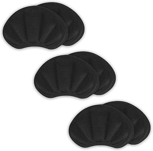Miniatura 9 de Sibba 2 pares de almohadillas de talón para zapatos demasiado grandes, autoadhesivas, almohadillas para pies para mujeres y hombres, plantillas