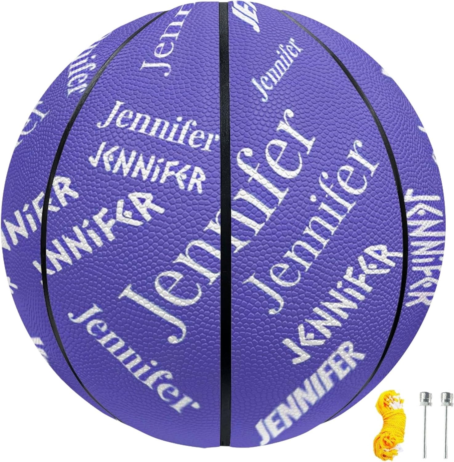 Custom Basketball with Name, All Printed Name Personalized Sports Gift, Size 7 (29.5") / Size 5 (27.5"), Birthday Present, Team Gifts