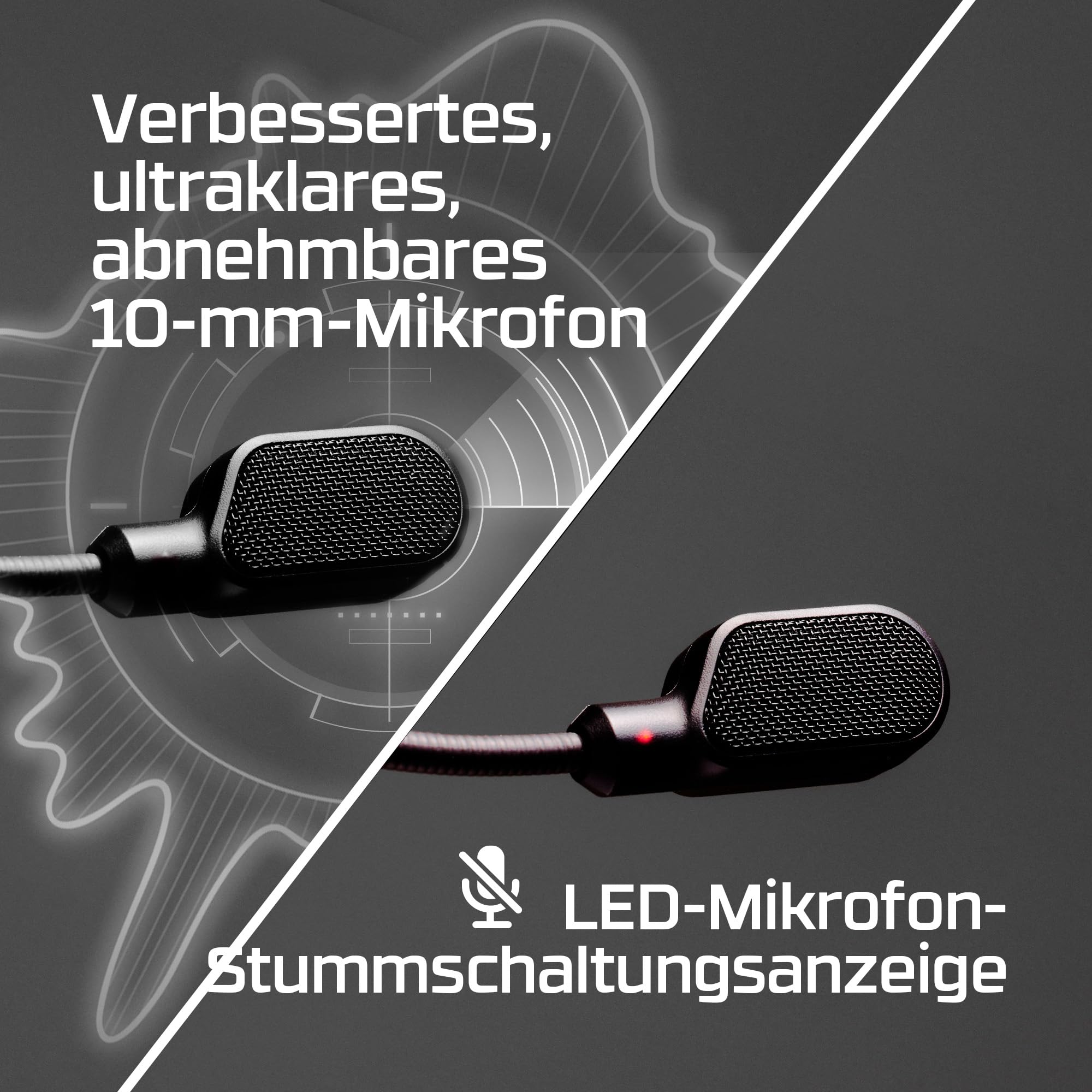 HyperX Cloud III Wireless Gaming-Headset – Over-Ear Headset mit Mikrofon, 120h Akku, 2.4GHz Wireless, DTS Headphone:X, 53mm Treiber, PC, PS5, PS4, Nintendo Switch, Schwarz