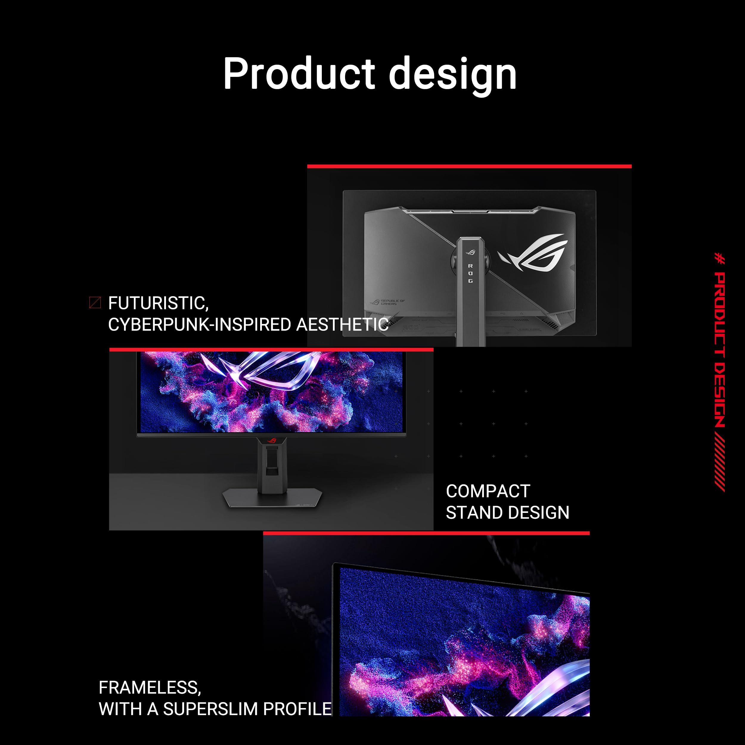 ASUS ROG Strix XG27AQDMES Gaming-Monitor 27 Zoll 1440p QD-OLED 240 Hz 0,03ms G-SYNC kompatibel 99% DCI-P3