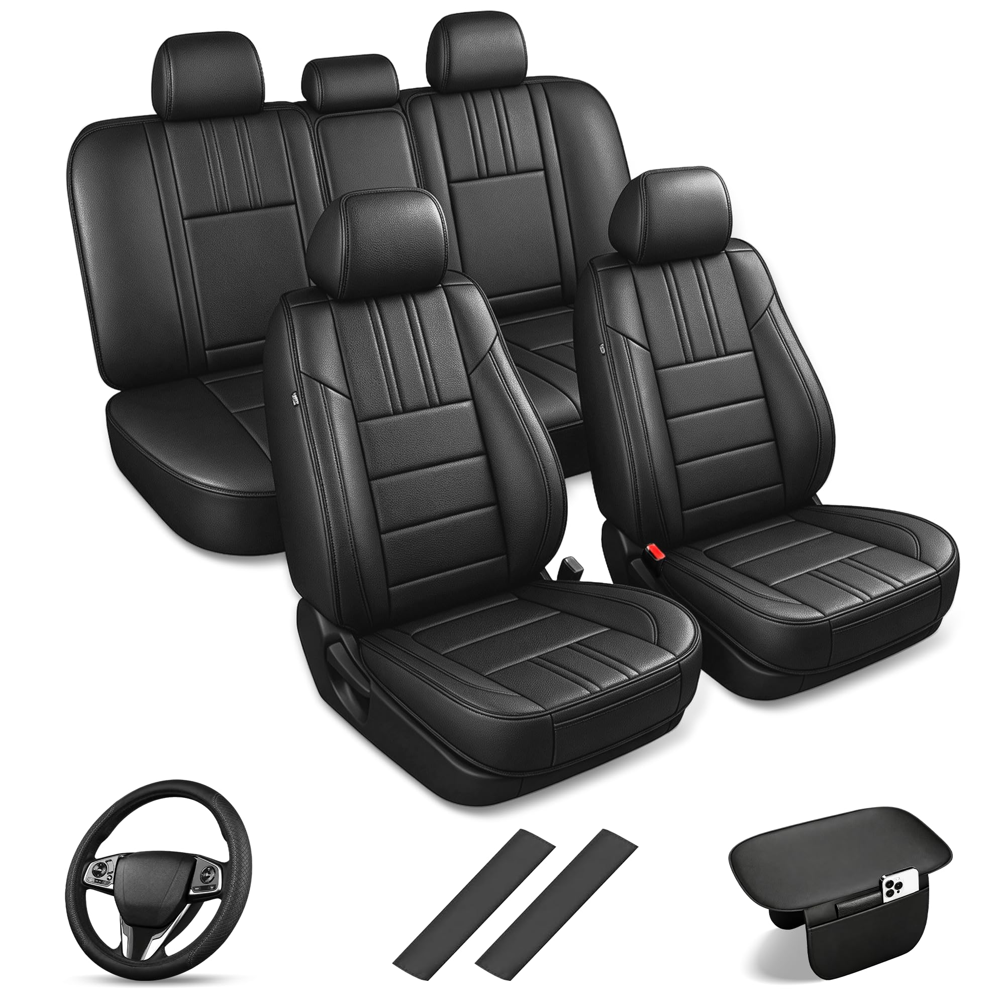 TTX LIGHTING Custom Fit for Honda Accord Seat Covers 2018-2022