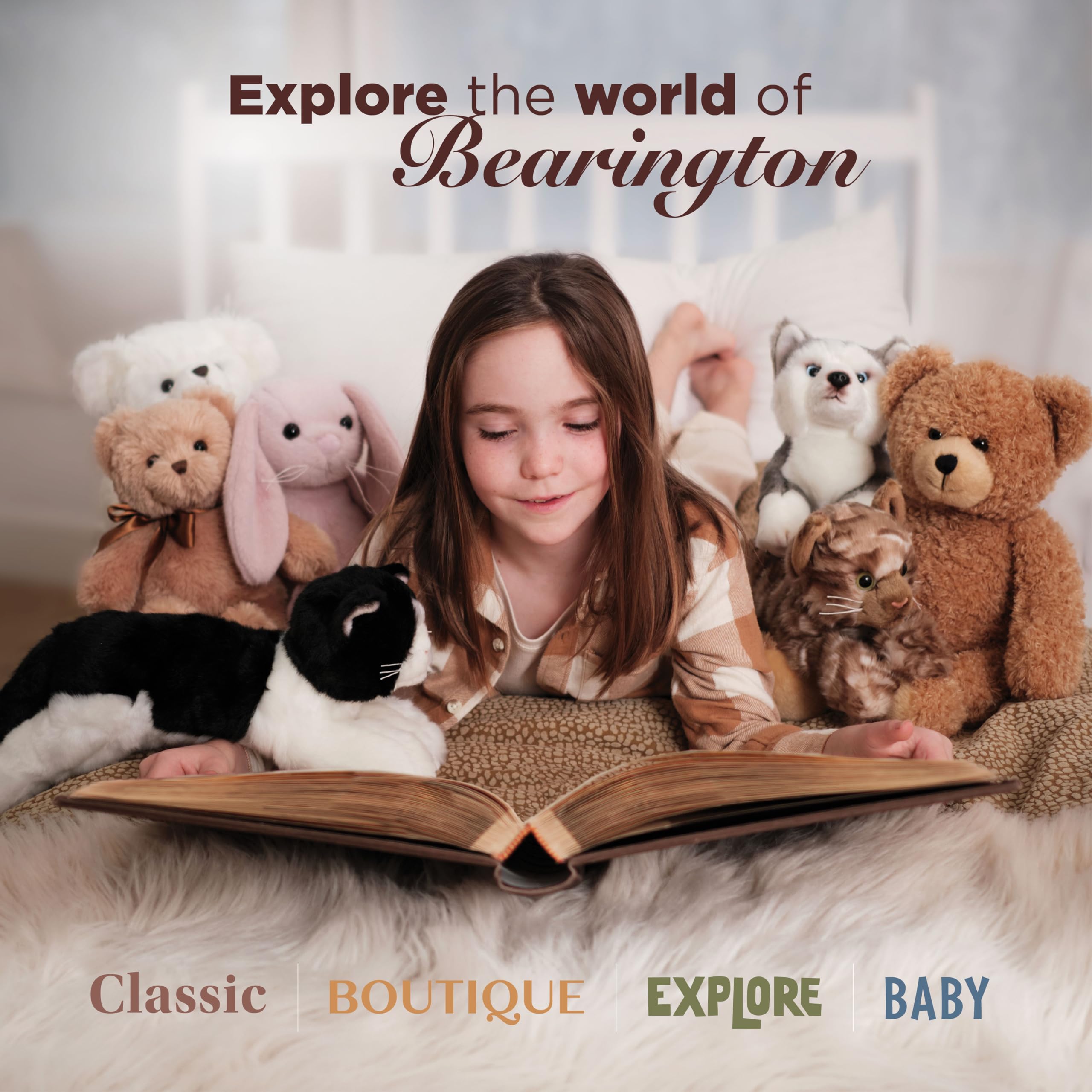 Amazon.co.jp: Bearington Lil' Peep 黄色い小さなぬいぐるみ