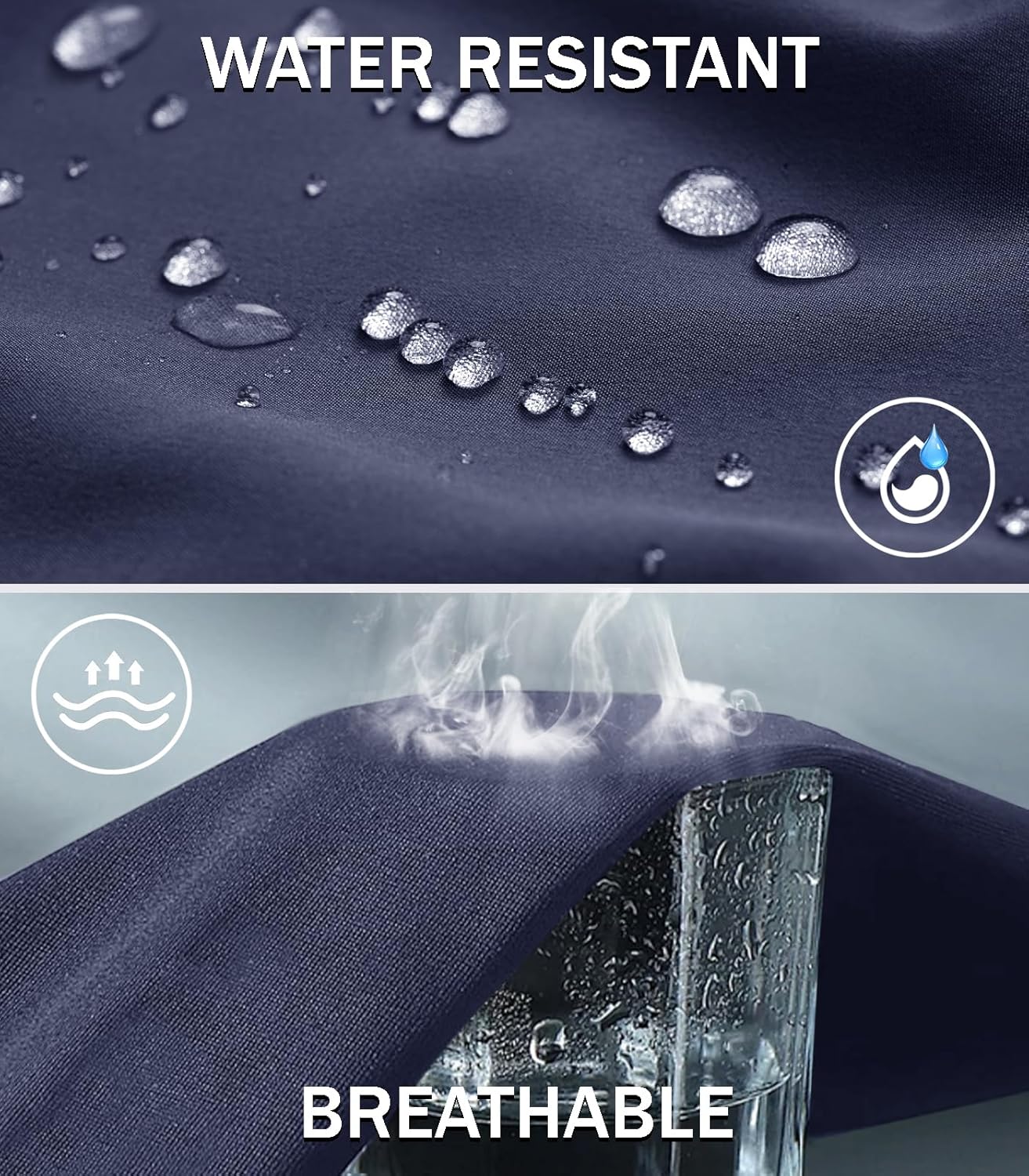 MAGNIVIT Mens Sweatpants with Zipper Pockets Athletic Track Joggers for Men Lightweight Quick-Dry Stretchy Pants for Men - Image 4