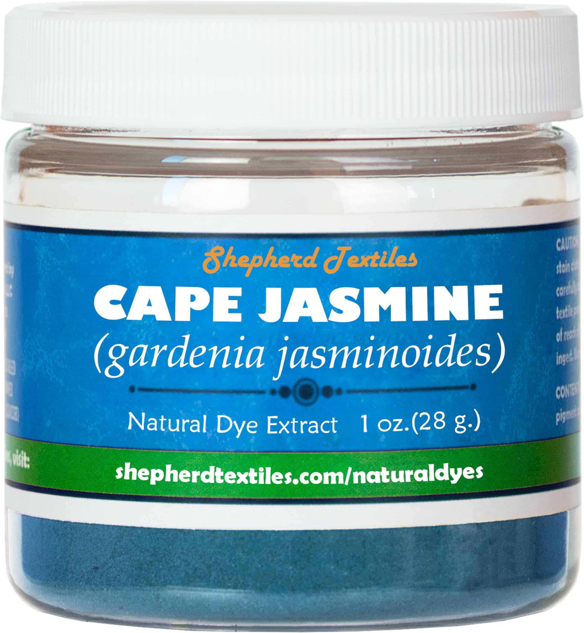 Cape Jasmine Extract Natural Dye, 1 oz.