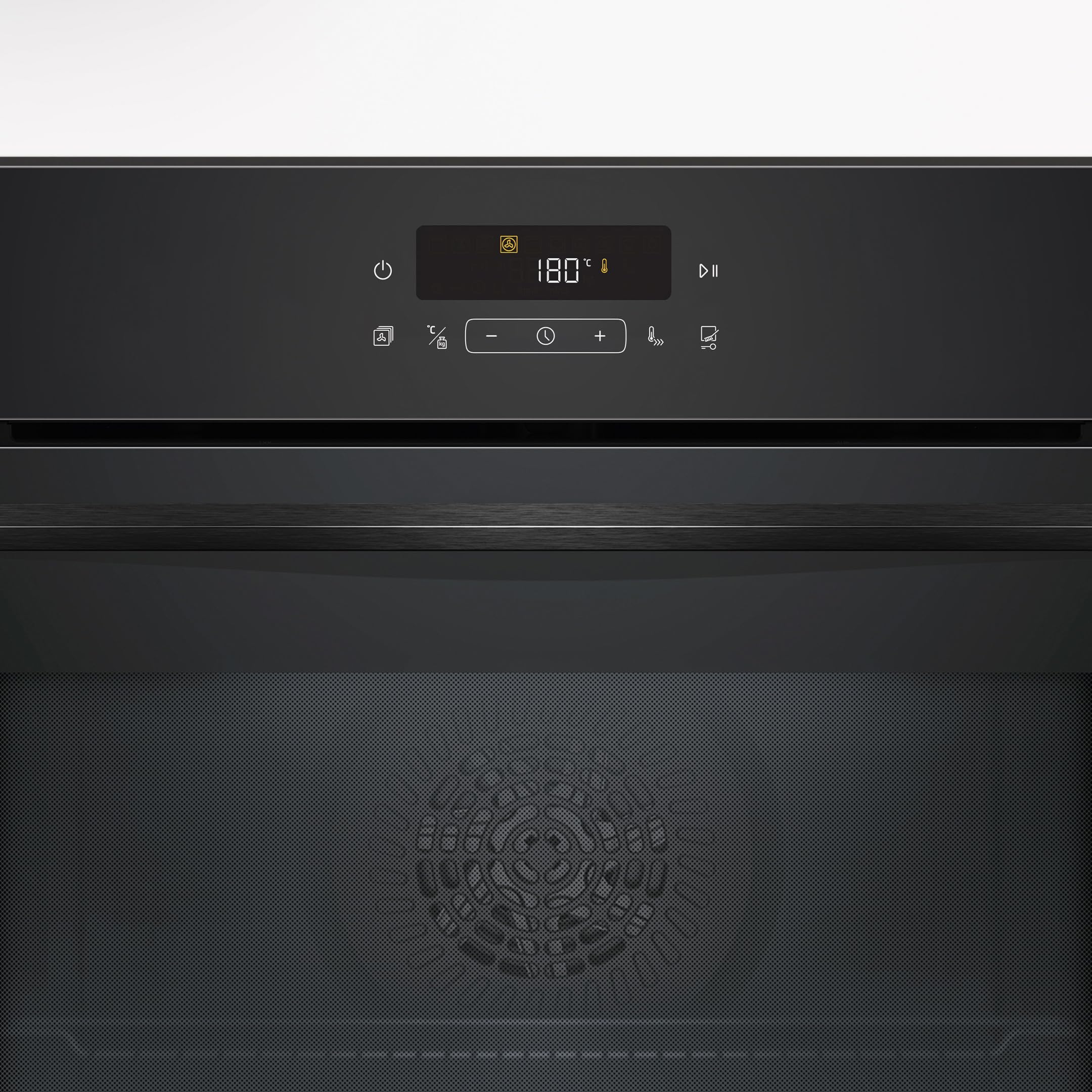 Balay – Horno con Vapor, 60 cm de ancho, 71L, Serie Cristal, Pirolítico, Función Freidora de aire, negro, 3HD5829N3