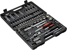 Kit de Ferramentas Catraca 94 Peças Reversível