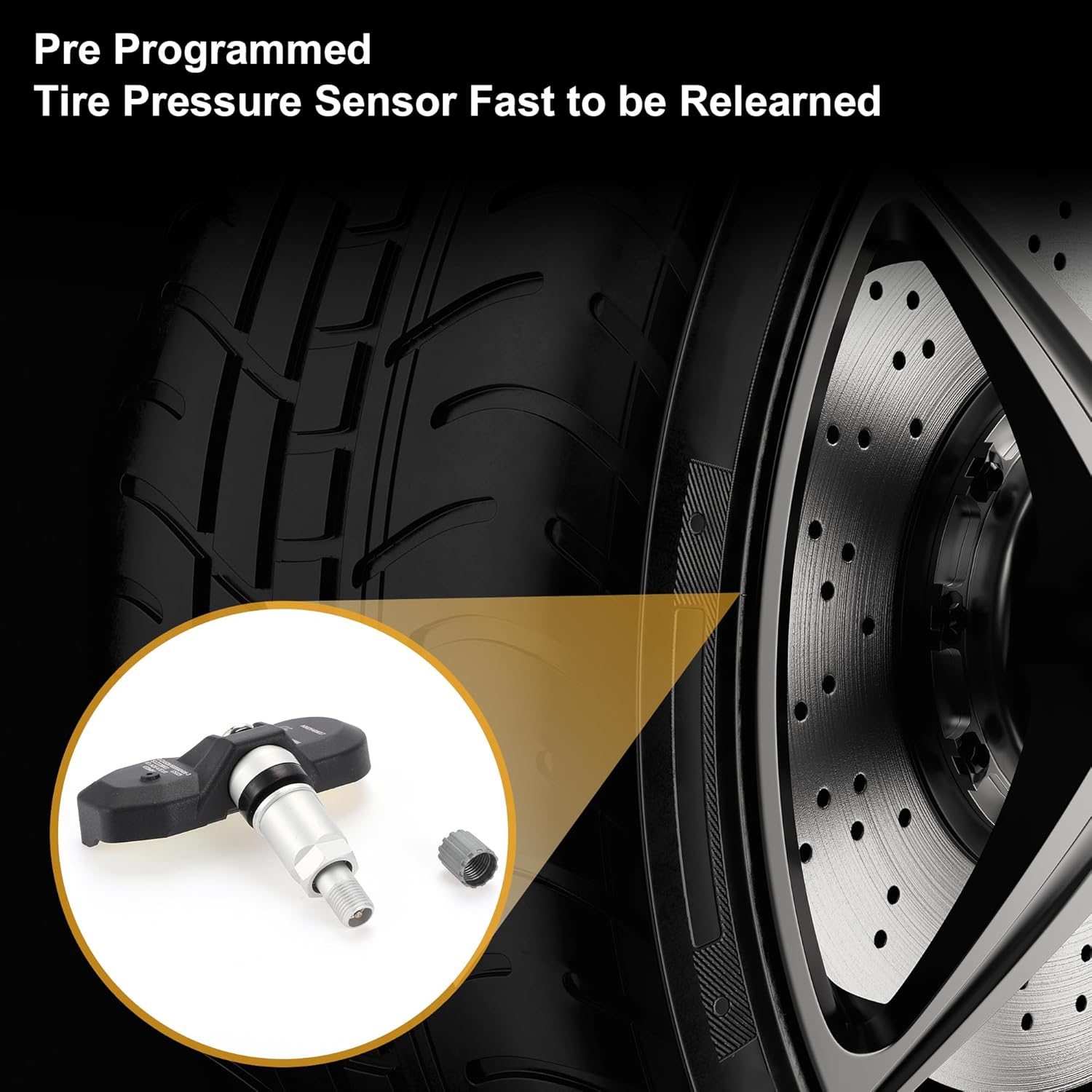 Tire Pressure Sensor No.A0025408017 TPMS Sensor for Mercedes-Benz E350 2006-2009