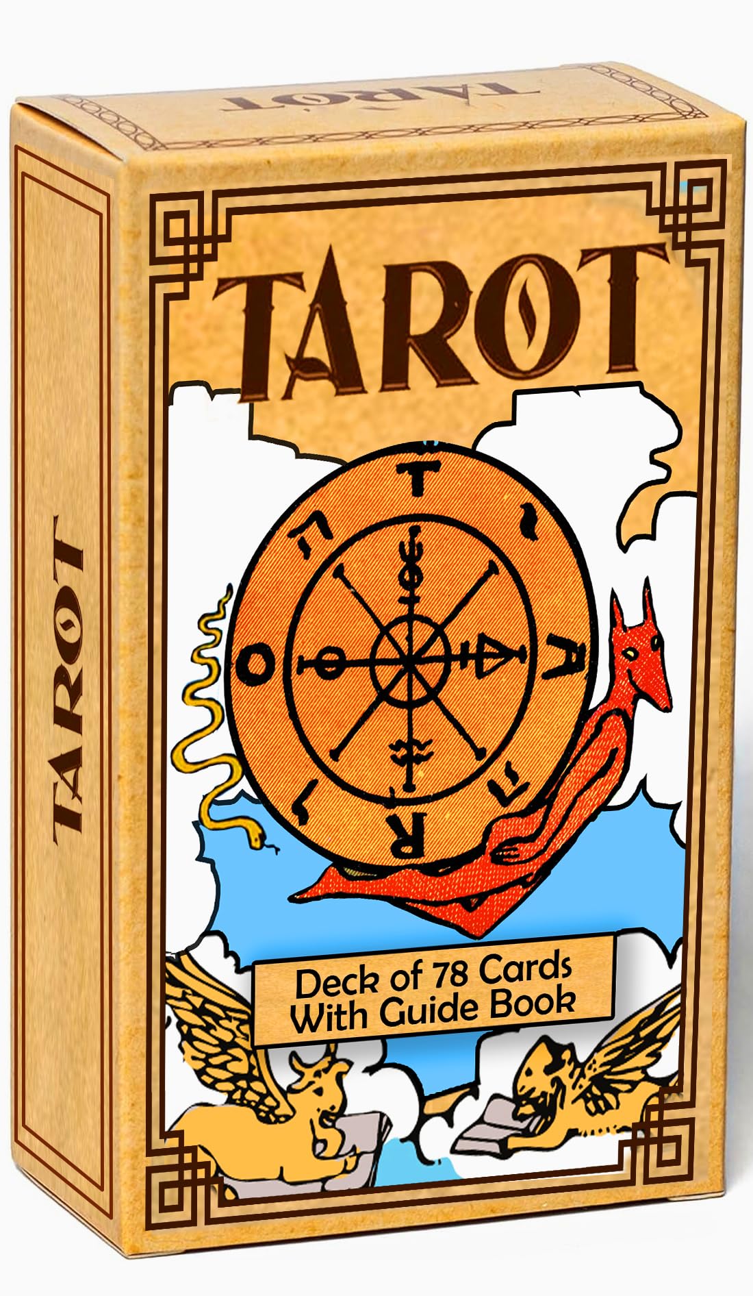 Tarot Cards Original Deck for Fortune Telling with Guide Book, Rider Waite Tarot Deck for Beginners,Traditional Tarot Cards, Publish Year 1951