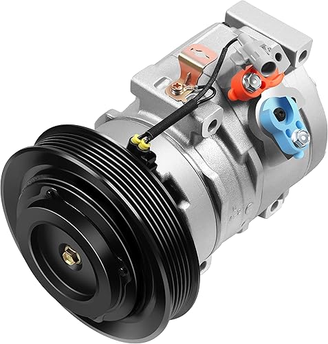 Compresor de AC apto para 2003-2008 para Toyota Corolla 1.8L 2003-2008 para Toyota Matrix 1.8L, compresor de aire acondicionado de CA con embrague Compresor de AC apto para 2003-2008 para Toyota Corolla 1.8L 2003-2008 para Toyota Matrix 1.8L, compresor de aire acondicionado de CA con embrague