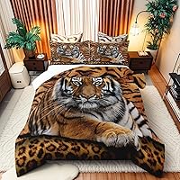 Vista 35 de Juego de edredón Deer Bear para niños tamaño completo, juego de ropa de cama rústica de aventura de caza para decoración de habitación de niños