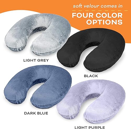 Miniatura 9 de Cómoda almohada de viaje, envuélvete en comodidad extrema con la almohada de cuello de comodidad maestra, una almohada de espuma de memoria que
