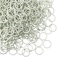 Vista 7 de Hicarer 1000 mini bandas de goma bandas elásticas suaves para peinados de cabello (1.5 cm, transparente)
