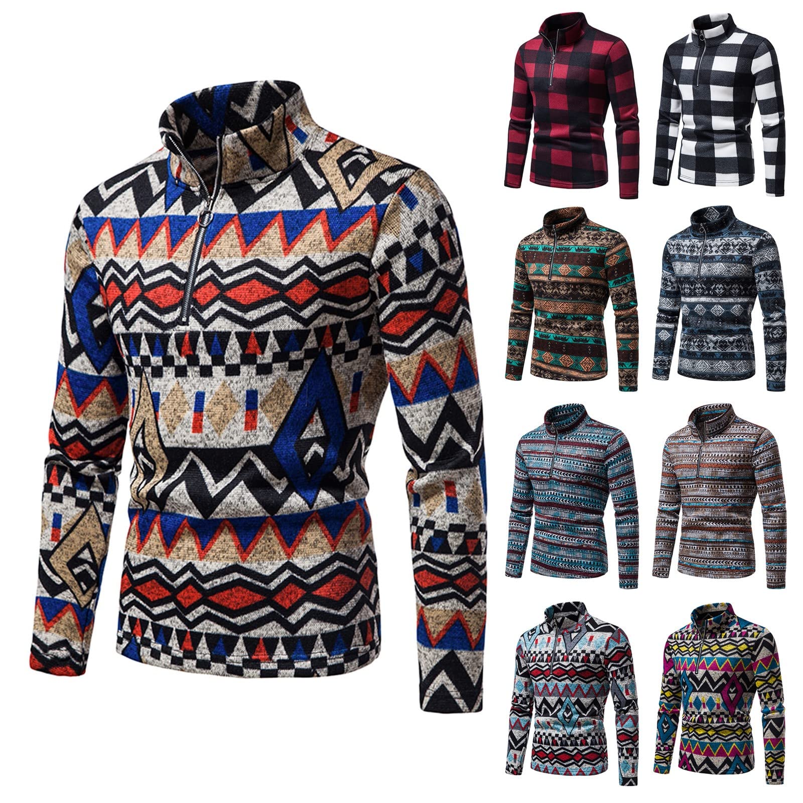 Jersey de cuello alto para hombre, suéter de punto de color sólido, cuello alto, suéter de cuello alto, cuello alto, cuello de tortuga, suéter de textura acanalada, suéter de cuello alto