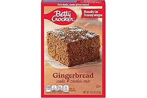 Betty Crocker Gingerbread Cake & Cookie Mix, 4-Pack