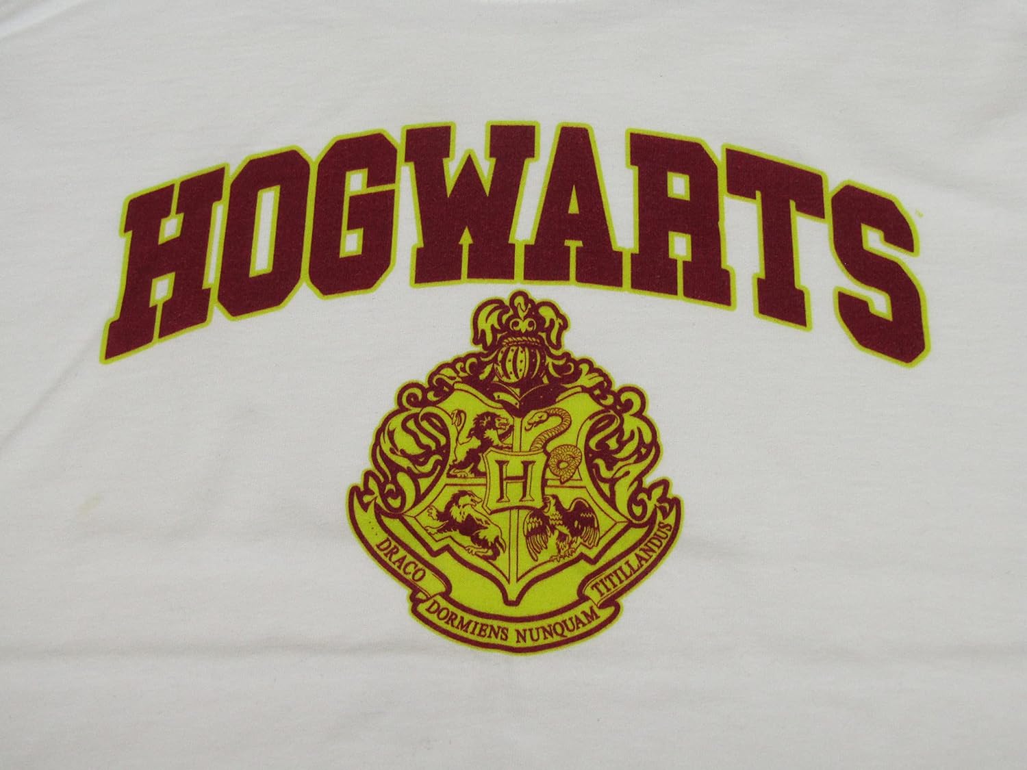 Harry Potter Hogwarts Castle School Crest White T-Shirt Toddler Boy to Youth Boy