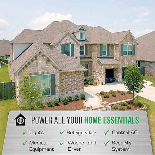 Miniatura 5 de DuroMax XP16000iH Generador inversor digital portátil de 16 000 W, doble combustible gasolina y propano, arranque eléctrico remoto, respaldo de