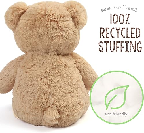 Miniatura 7 de LotFancy Oso de peluche, juguete de peluche marrón de 8 pulgadas, regalo para niños y niñas